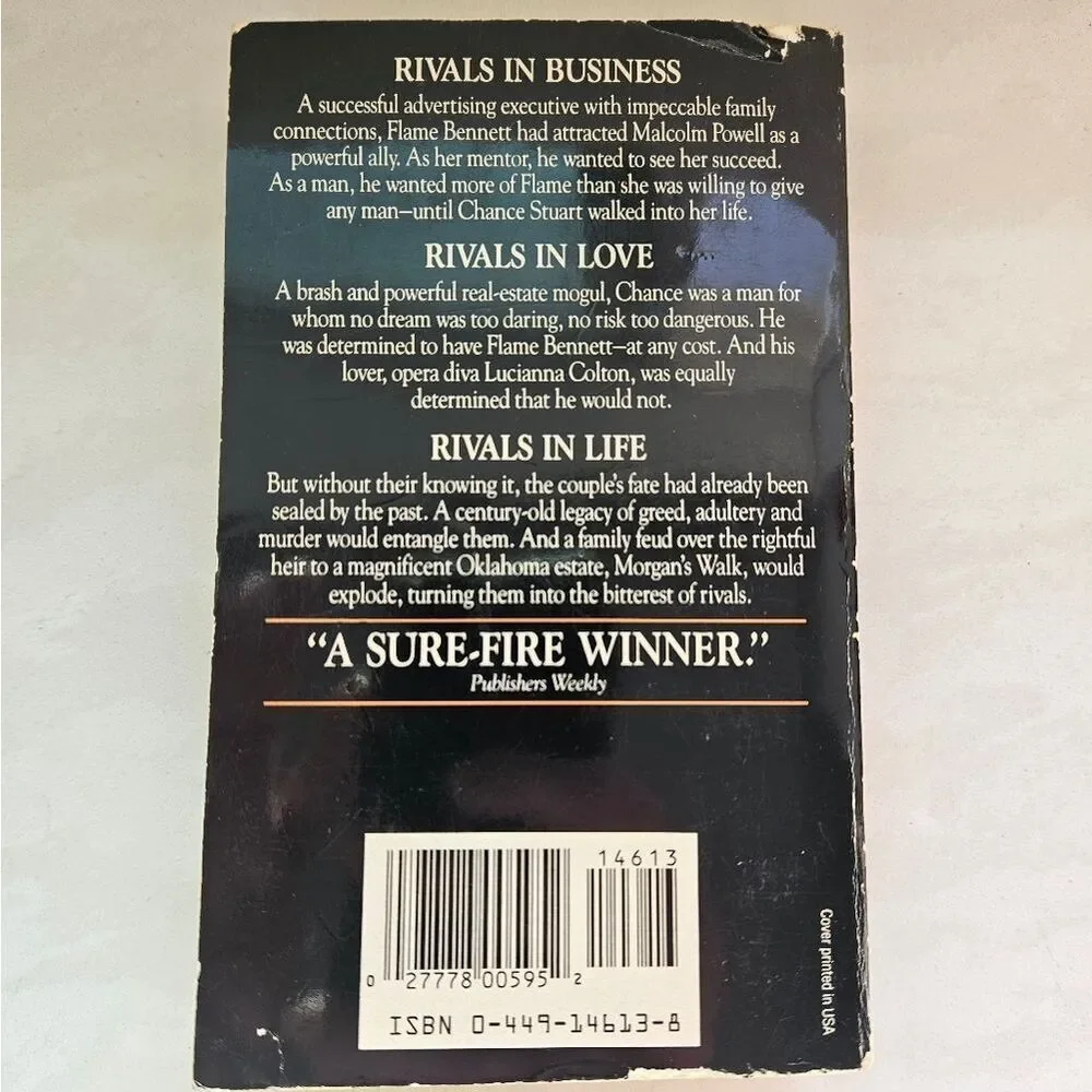Janet Dailey 'Rivals' Paperback Book